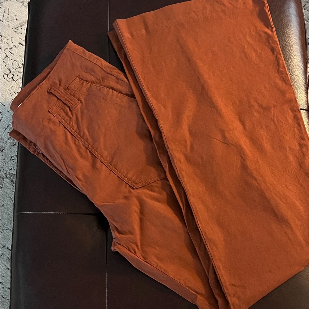 Anthropologie Women's Terracotta Boot Cut Pants